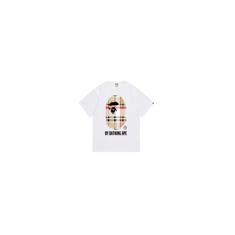 Bape X Burberry White