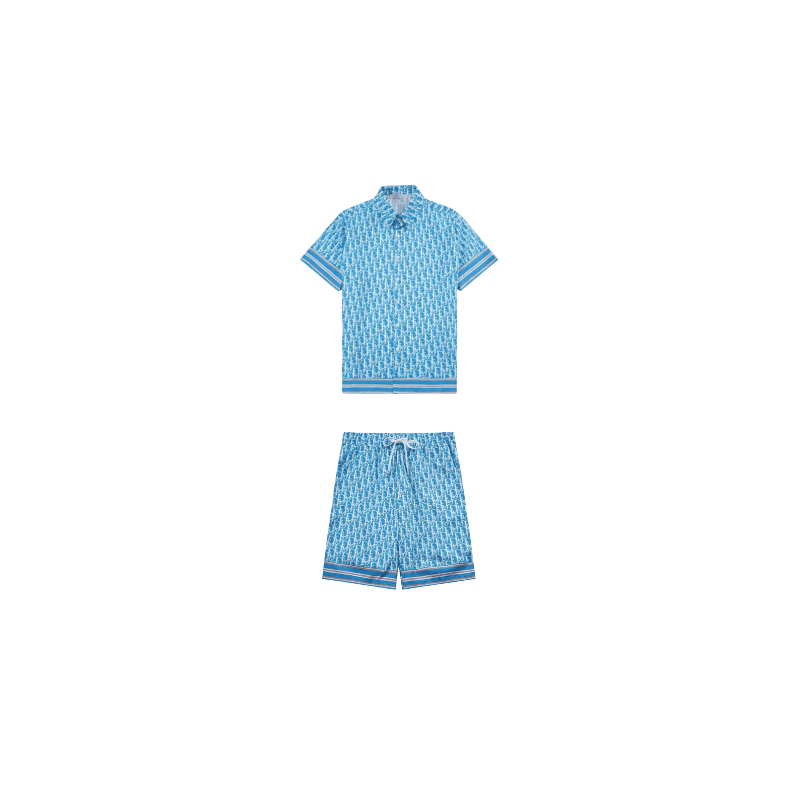 Dior Monogram Slik Short Set 