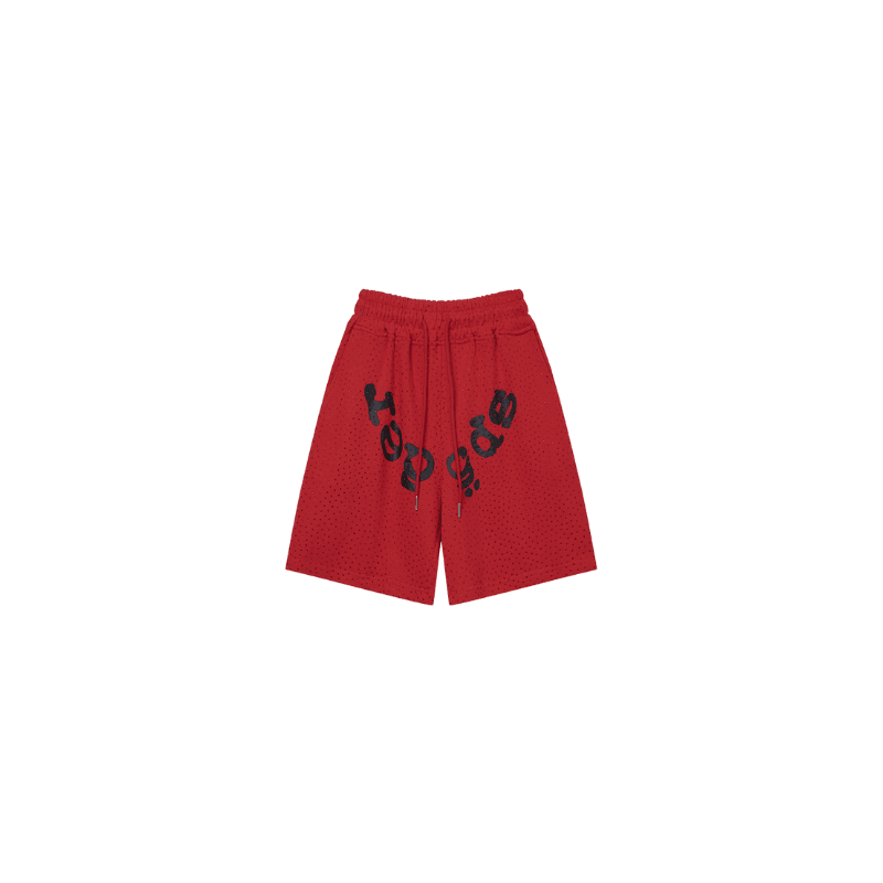 Sp5der Rhinestone Shorts